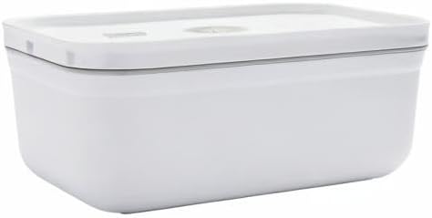 ZWILLING Fresh & Save Plastic Lunch Box, Airtight Food Storage Container, Meal Prep Container, BPA-Free, White - Large