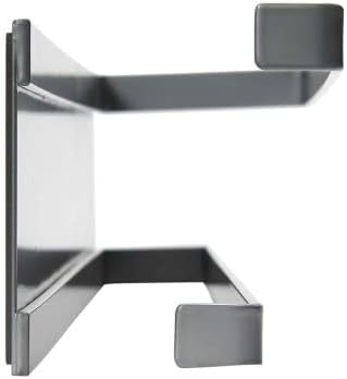 Household Essentials Metal Magnetic Paper Towel Holder, Grey