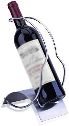 Stainless Steel Portable Wine Racks Single Bottle Holder Kitchen BarWine Rack