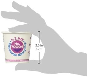 E-Z Mix EZX70004 Disposable Paper Mixing Cup (s - 1/4 Pint Cups 400), White