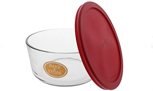 Anchor Hocking Food Storage CLR/RED 7CP