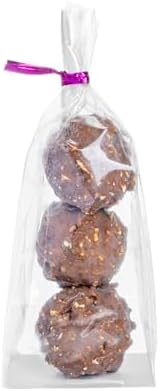 Restaurantware Bag Tek 2 x 1.5 x 5 Inch Retail Bags 100 Durable Candy Bags - Gusset Sleeved Disposable Clear BOPP Gusset Bags Flat-Bottomed For Restaurants Cafes And Delis