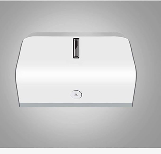 Sturdy Paper Towel Holders Paper Towel Dispenser Large Capacity Toilet Tissue Box, Paper Towel Dispenser for Kitchen, Home and Commercial Paper Holder High Capacity (Silver)