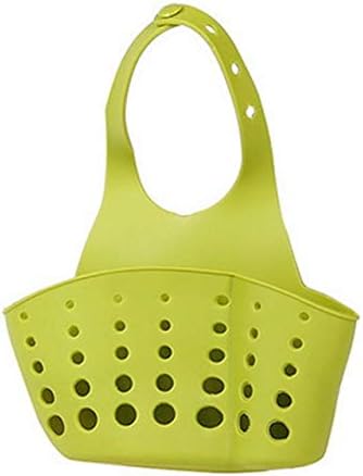 1Pcs Kitchen Organizer Adjustable Snap Sink Soap Sponge Holder Kitchen Hanging Drain Basket Kitchen Gadgets (Color : B) (C)