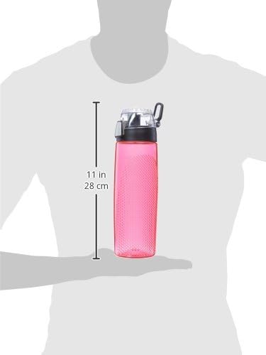 Thermos 24 Ounce Tritan Hydration Bottle with Meter, Ultra Pink (HP4104UP6)