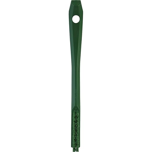 Vikan 44012 Brush,Detail,Stiff,9" x .5",PP/PBT,Green