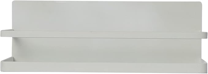 Household Essentials Metal Magnetic Spice Organizer, White