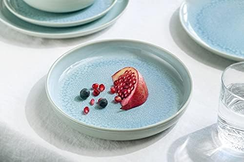 like. by Villeroy & Boch Crafted Blueberry Mug with Handle, Premium Porcelain, Dishwasher and Microwave Safe, 12 oz Capacity, Turquoise