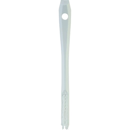 Vikan - 44015 Detail Brush, Multifunctional, Slip-Resistant Cleaning Tool, Extra Stiff Polypropylene & Polyester Bristle, 8 Inch, White