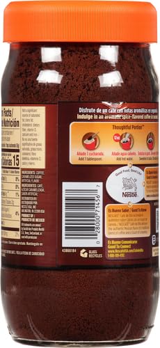 Nescafe Café De Olla Instant Coffee, Cinnamon, 6.7 oz (Pack of 2)
