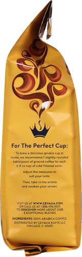 Gevalia Traditional Roast Mild Light Roast Ground Coffee, 12 oz Bag (Pack of 6)