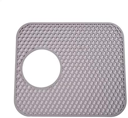 Drain Stopper, Kitchen Sink Protector Mat Silicone Sink Mat Drain Pad Sink Divider Mat Accessories