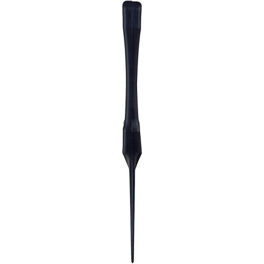 SPARTA Polypropylene Scraper Tool Food Safe Scraper for Removing Caked-On Residue in Commercial Kitchens, Plastic, 7.82 x 3 Inches, Black