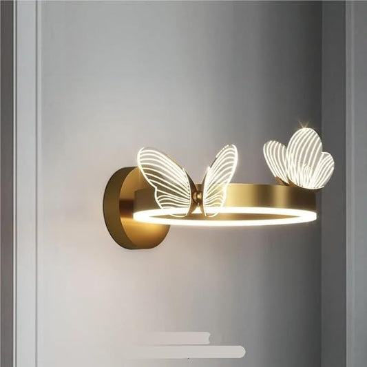 Postmodern Spain Imported Marble LED Wall Lamps Living Room Corridors Staircases Bedroom Headboards All Copper