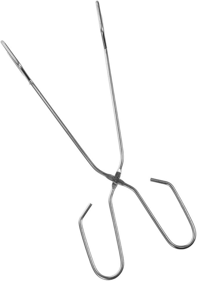 SHOWERORO Bbq Tongs Medium Size Cooking Tongs Food Clamp for Grilling Bread Steak Vegetables Non-slip Kitchen Utensils for Home and Outdoor Barbecue