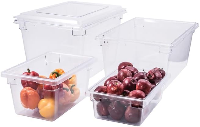 Winco Polycarbonate Food Storage Box, 12 by 18 by 9-Inch