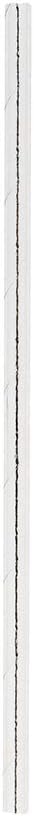 Restaurantware Durable Paper Straws Paper Drinking Straws - Metallic Silver - For Holidays Birthdays Weddings Showers or Everyday - 7.8" - 100ct Box