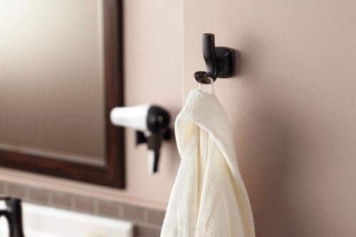 Moen YB5103CH Voss Double Robe Hook, Chrome (Pack of 2)