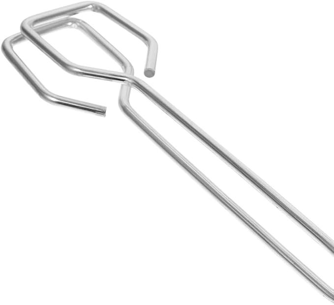 SHOWERORO Bbq Tongs Medium Size Cooking Tongs Food Clamp for Grilling Bread Steak Vegetables Non-slip Kitchen Utensils for Home and Outdoor Barbecue