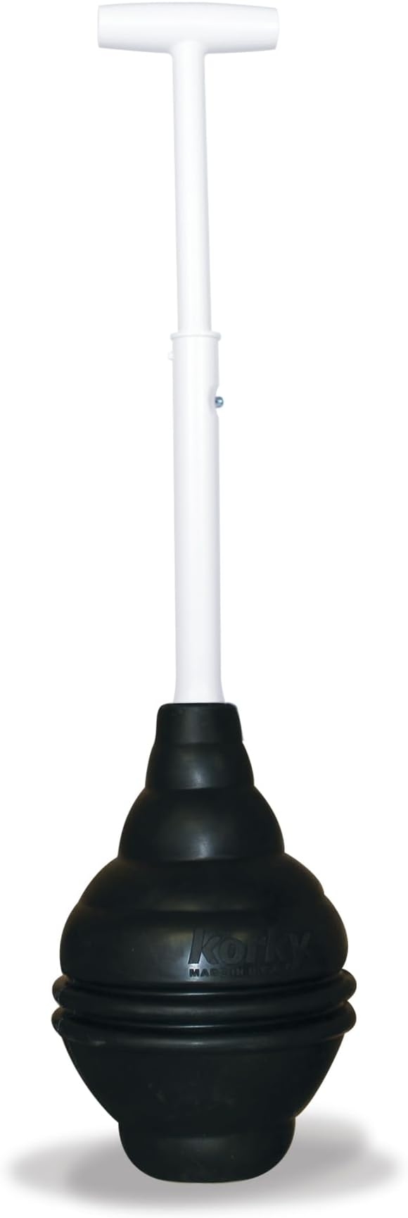 Korky BeehiveMAX Heavy Duty Toilet Plunger - Seals All Bowl Shapes – Powerful Clog Removal
