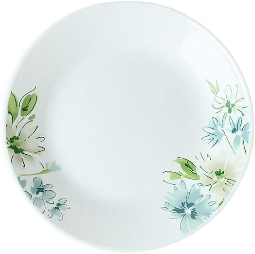 Corelle J106-FFA CP-9474 Small Plate, Plate, Shatter-Resistant, Lightweight, Microwave Safe, Oven Safe, Dishwasher Safe, Fairy Flora