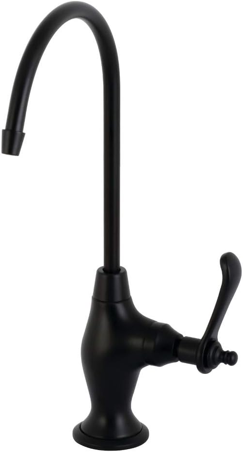 Kingston Brass KS3190TL Templeton Single Handle Water Filtration Faucet, Matte Black