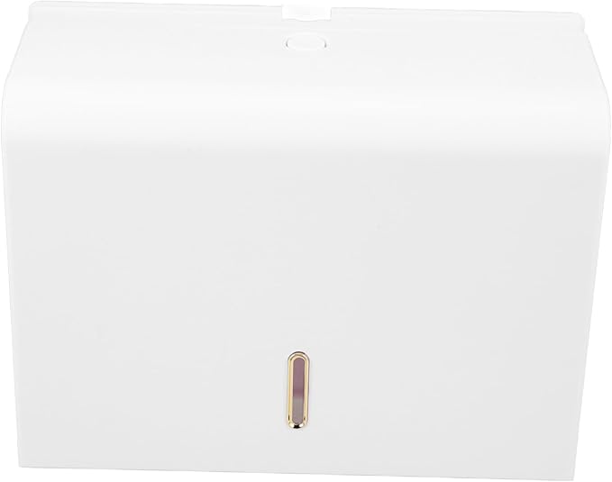 GANAZONO Commercial Waterproof Wall-Mounted Paper Towel Dispenser for Bathroom Kitchen Touchless Hand Towel Holder No Drilling Required Easy Install