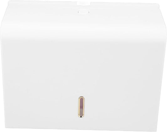 GANAZONO Commercial Waterproof Wall-Mounted Paper Towel Dispenser for Bathroom Kitchen Touchless Hand Towel Holder No Drilling Required Easy Install