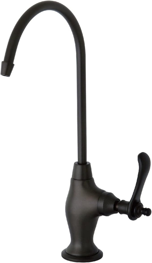Kingston Brass Gourmetier KS3195TL Templeton Design 1/4 Turn Water Filter Faucet, Oil Rubbed Bronze