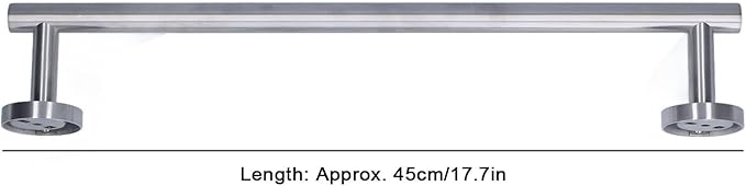 Elegant Multi - Purpose Towel Rack - Stainless Steel 304 Rust - Resistant Bar for Bathrooms and Kitchens