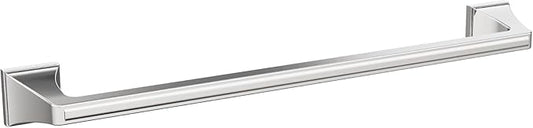 Amerock BH3602326 | Chrome Towel Bar | 18 in (457 mm) Towel Rack | Mulholland | Bathroom Towel Holder | Bathroom Hardware | Bath Accessories