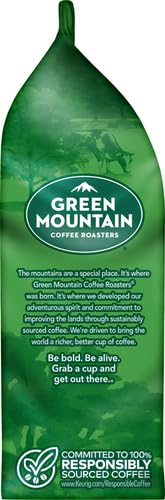 Green Mountain Coffee Roasters Half-Caff, 12 oz. Ground (Pack of 2)