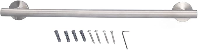 Elegant Multi - Purpose Towel Rack - Stainless Steel 304 Rust - Resistant Bar for Bathrooms and Kitchens
