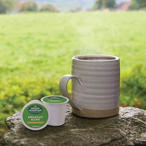 Green Mountain Coffee Roasters Breakfast Blend, Single-Serve Keurig K-Cup Pods, Light Roast Coffee, 24 Count