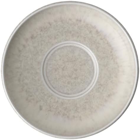 like. by Villeroy & Boch Perlemor Sand Saucer Espresso Cup (4.75x4.75x.75 inch)
