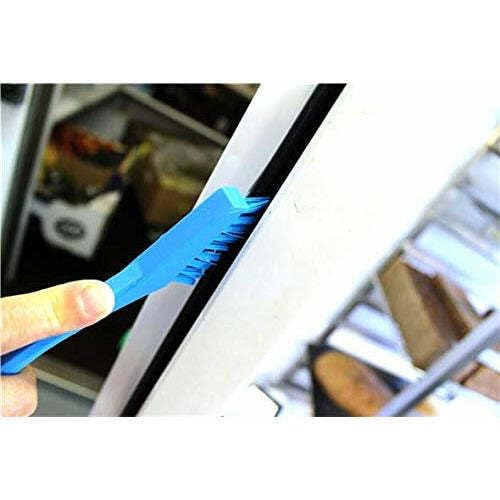 Vikan 44012 Brush,Detail,Stiff,9" x .5",PP/PBT,Green