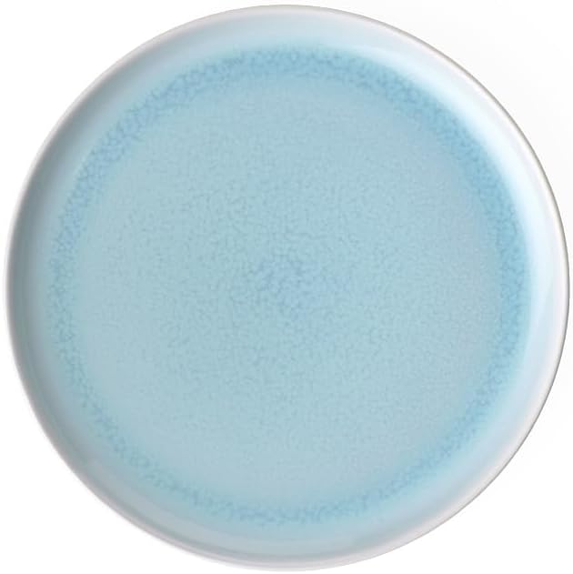 Villeroy & Boch like Crafted Blueberry Breakfast/Dessert Plate, Premium Porcelain, Dishwasher and Microwave Safe, 8.25 x 1 in, Turquoise