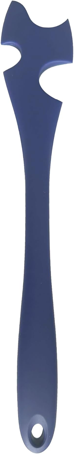 Fox Run Reinforced Silicone Oven and Toaster Oven Rack Puller and Pusher, Navy, 10"