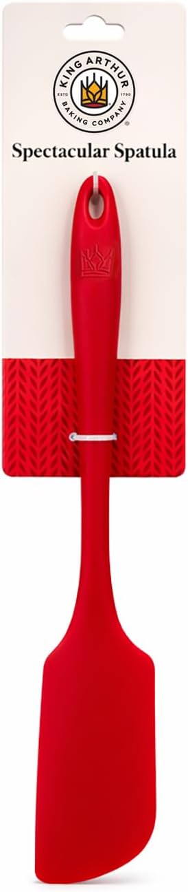 King Arthur Baking Company Spectacular Spatula, High-Heat Silicone, One-Piece Design, For Baking And Holiday Cooking