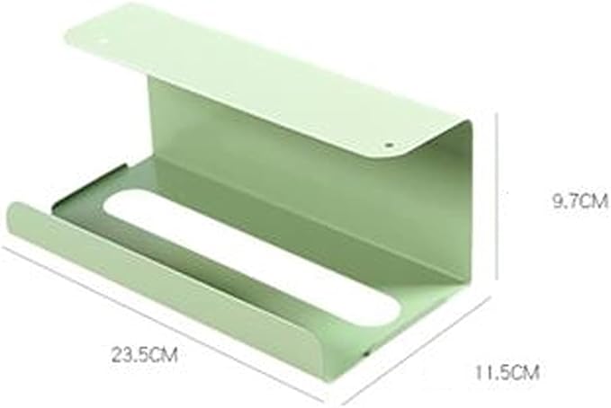 Kitchen Paper Towel Holder Iron Art Paper Towel Rack Kitchen Cabinet Door Creative Rack Tissue Box