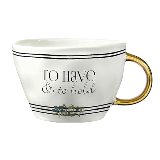 Faithworks Heartfelt Artisanal Mug - Have & Hold (Pack of 4)