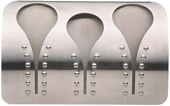 MasterClass Professional Stainless Steel Triple Towel Holder