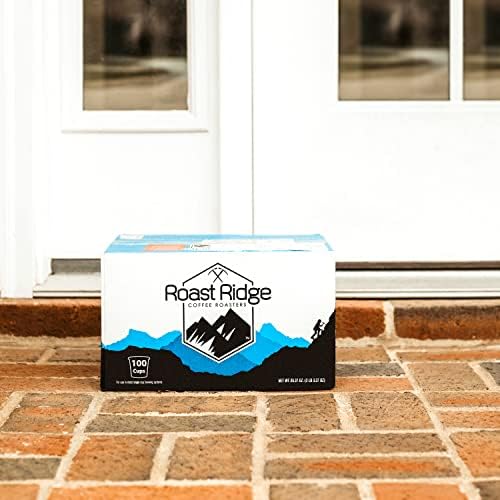 Roast Ridge Single Serve Coffee Pods for Keurig K-Cup Brewers, Variety Pack, Medium Roast, 100 Count (20 each: Blueberry Cobbler, Chocolate Hazelnut, Salted Caramel, Cinnamon Swirl, Chocolate Mocha)