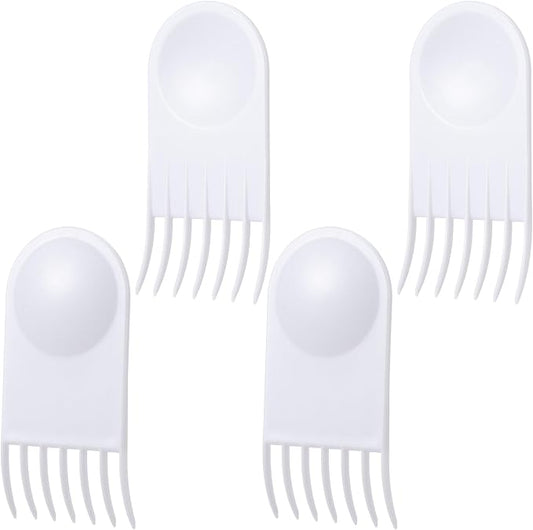 Yuanchu 4pcs Vegetable Chopper Cleaning Tools Fork, Onion Chopper Tool, Salad Chopper Tool Vegetable Chopper Cleaner Comb for Most Chop Wizard Vegetable Chopper