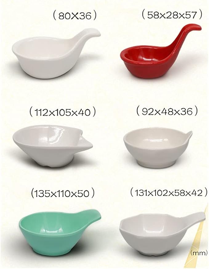 Dishes Cold Dishes, Flavor Dishes, Small Plate, Hotel Household Kitchen Tableware (Color : K) (E)