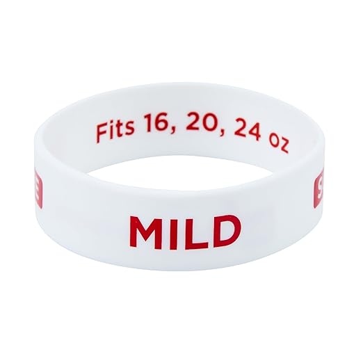 Restaurantware Silicone Squeeze Bottle Band 10 Count 2.75 Inch Dishwasher Safe Condiment Identification Band, Mild White Non-Slip Label Band for Condiment Labeling at Restaurants, Food Trucks