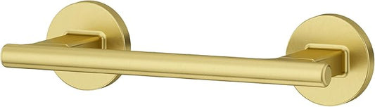 Pfister Capistrano Toilet Paper Holder, Bathroom Tissue Roll Holder, Wall-Mounted, Screw-in, Brushed Gold Finish, BPHCSO0BG