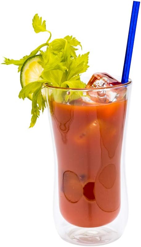Metallic Cobalt Paper Straw - Biodegradable, 6mm - 7 3/4" - 100 count box