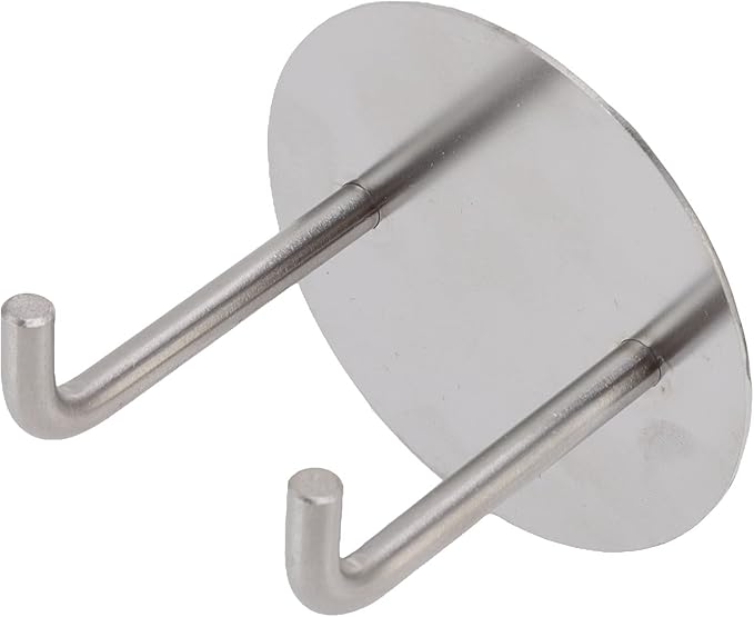Coffee Portafilter Rack, Stainless Steel Wall Mount Storage with Fence Design for Coffee Handle Keys Bracelets, Adhesive or Screw Installation for Kitchen Bathroom Bedroom