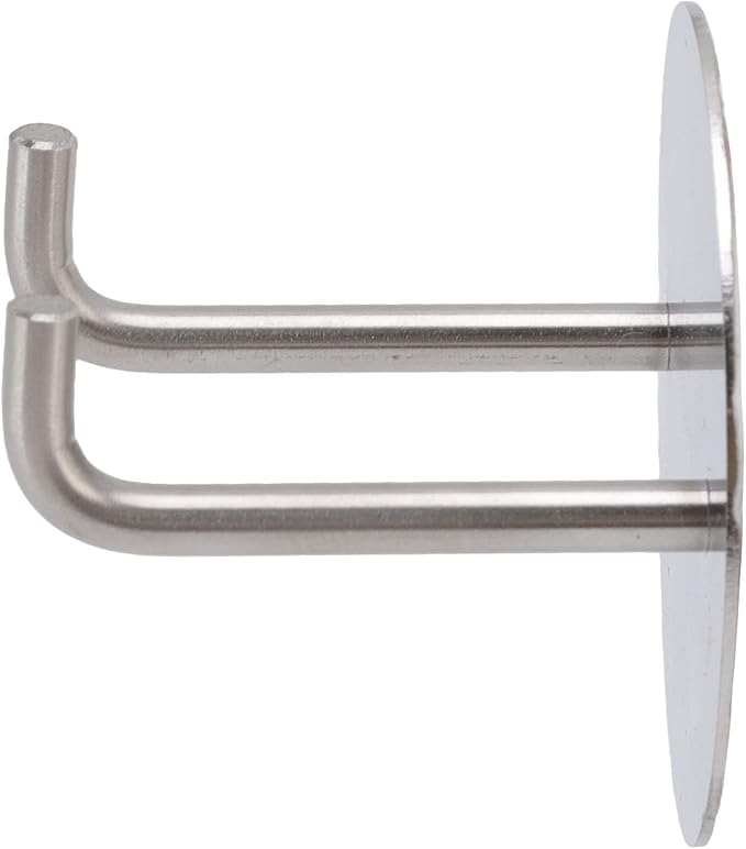 Coffee Portafilter Rack, Stainless Steel Wall Mount Storage with Fence Design for Coffee Handle Keys Bracelets, Adhesive or Screw Installation for Kitchen Bathroom Bedroom